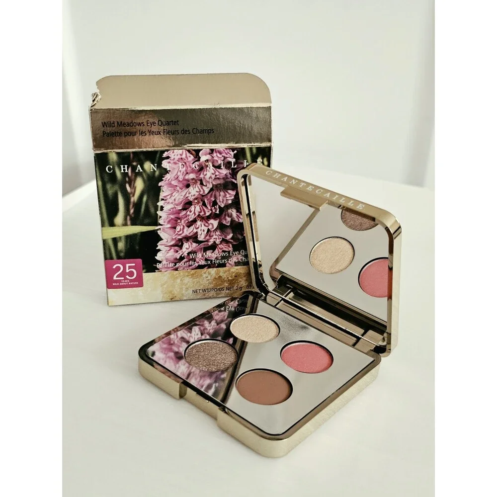 NIB Chantecaille LIMITED EDITION Wild Meadows Eye Quartet Eyeshadow Palette